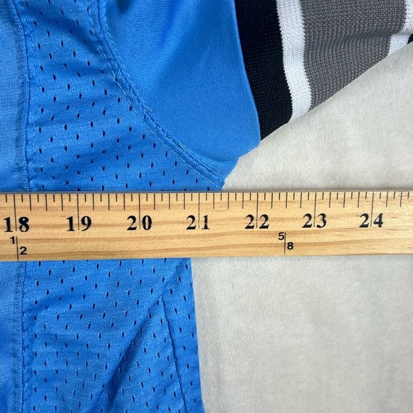 NFL Nike Detroit Lions 20 Barry B. SANDERS Size 44 Blue On-Field Jersey - Picture 8 of 9